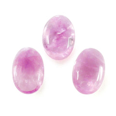 PINK SAPPHIRE (GLASSFILLED) OVAL CAB 6X4MM 0.51 Cts.