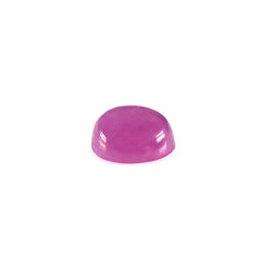 PINK SAPPHIRE (GLASSFILLED) PLAIN ROUND CAB 5.00X5.00MM 0.76 Cts.