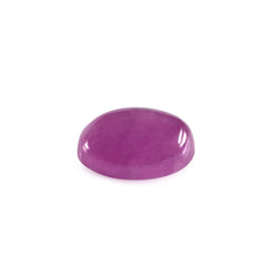 PINK SAPPHIRE (GLASSFILLED) PLAIN OVAL CAB 7X5MM 1.10 Cts.