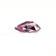 PINK TOURMALINE CHECKER CUT PEAR 5.00X3.00 0.20 Cts.