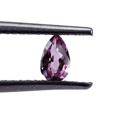 PINK TOURMALINE CHECKER CUT PEAR 5.00X3.00 0.20 Cts.