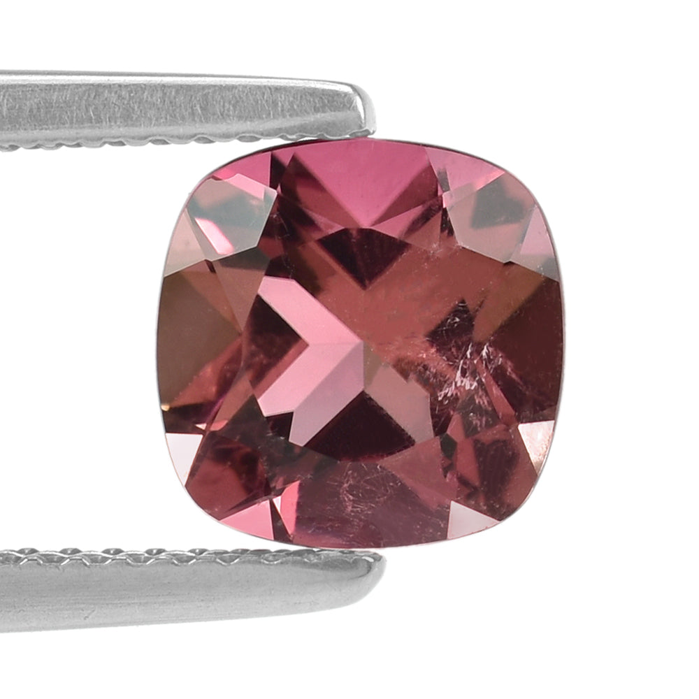 PINK TOURMALINE (SUPER)(HI) CUT CUSHION 8.00X8.00 MM 2.1 Cts.