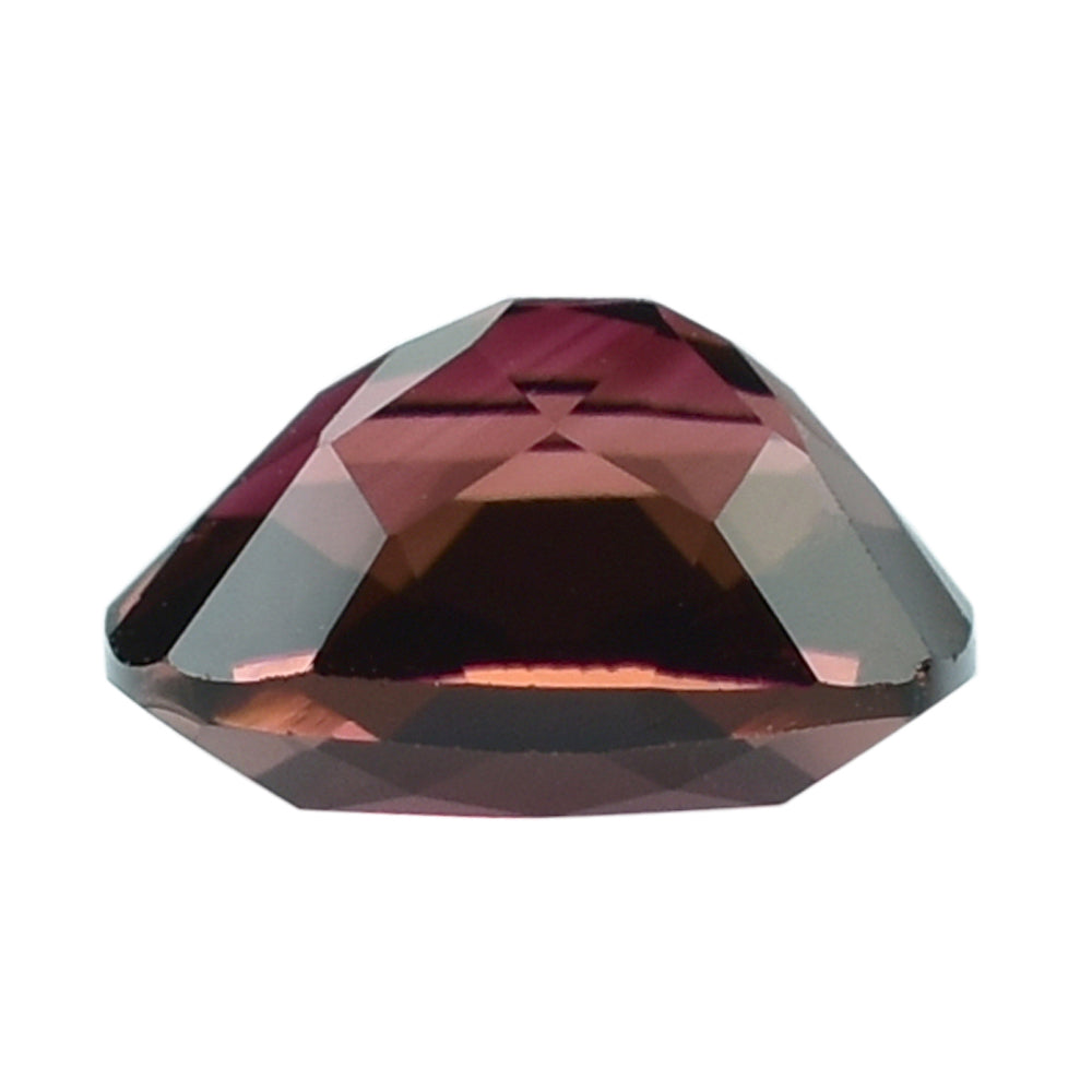 PINK TOURMALINE (DARK BROWN)(CLEAN) CUT CUSHION 9.00X7.00 MM 2.35 Cts.