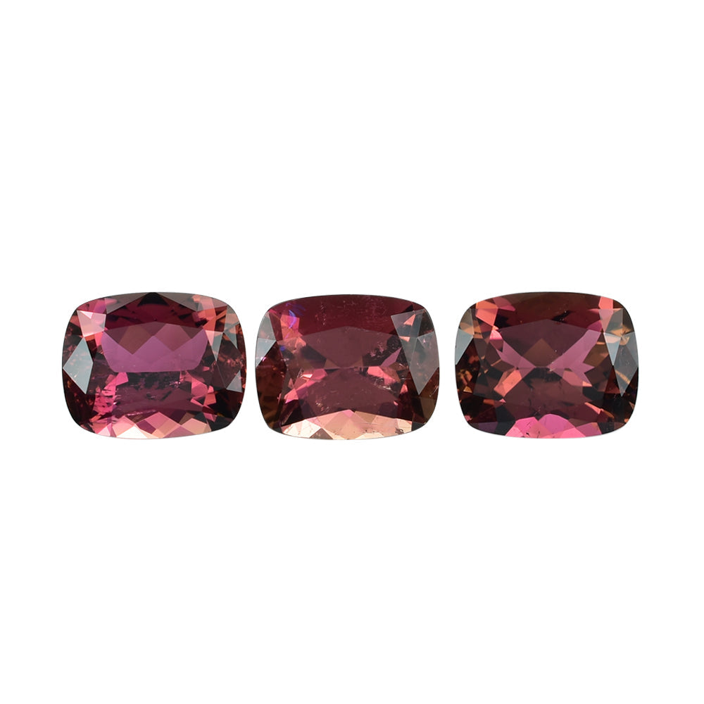 PINK TOURMALINE (SUPER BROWN)(HI) CUT CUSHION 10.00X8.00 MM 2.85 Cts.