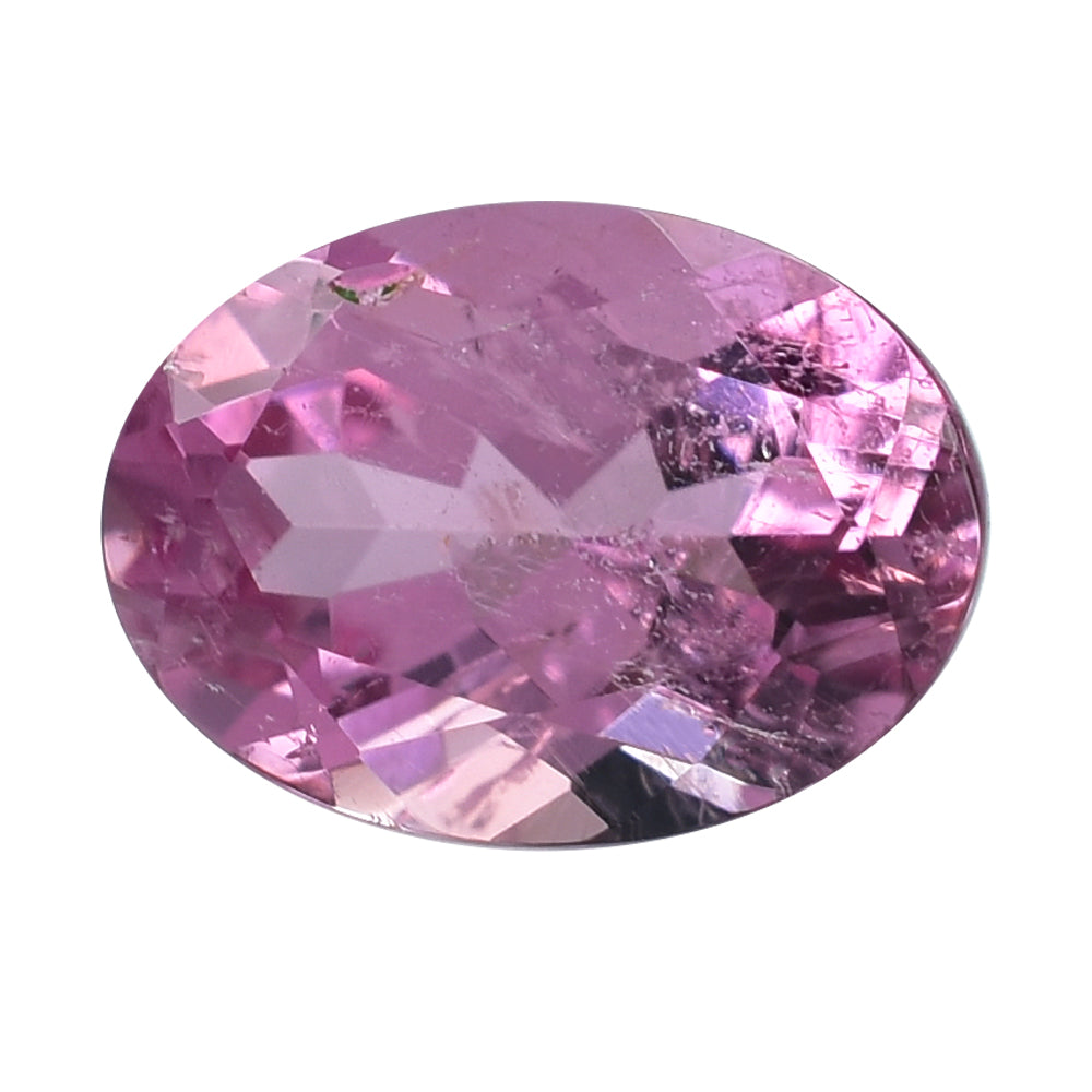 PINK TOURMALINE (MEDIUM)(HI) CUT OVAL 7.00X5.00 MM 0.8 Cts.