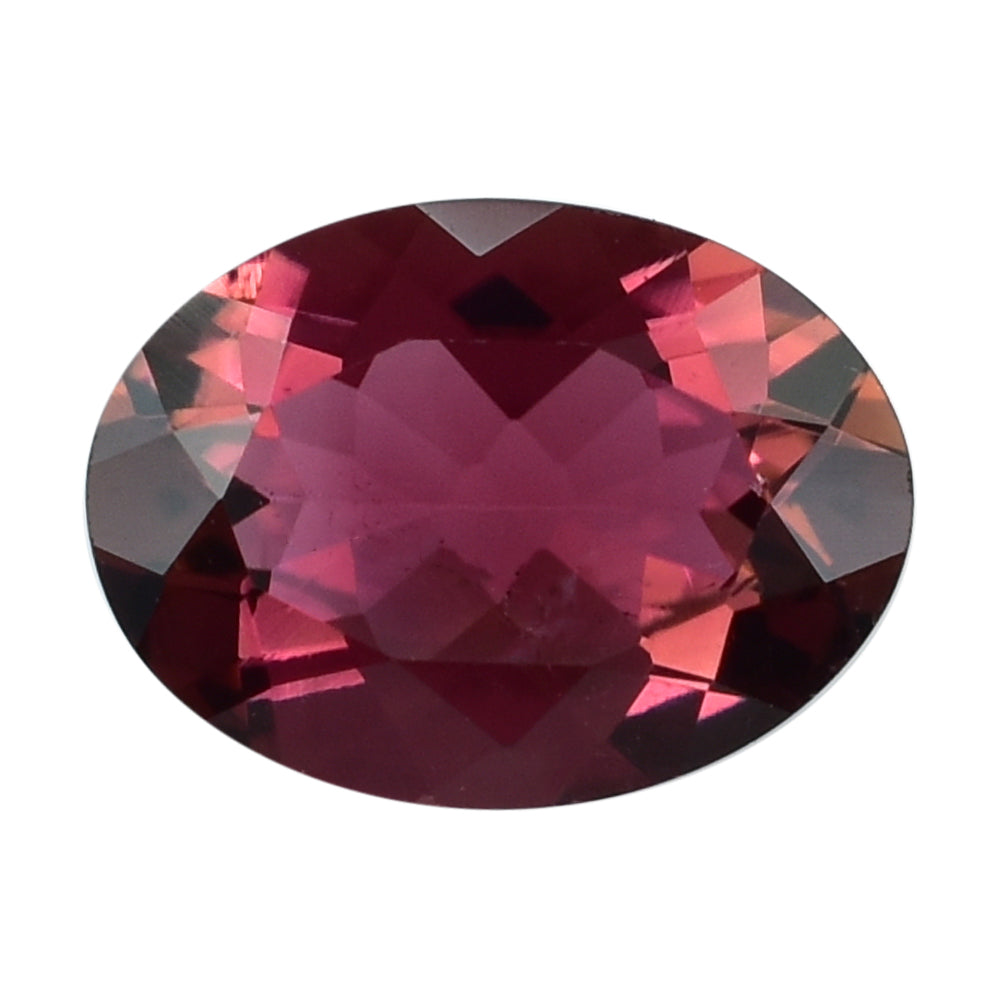 PINK TOURMALINE (OILISH DARK)(HI) CUT OVAL 8.00X6.00 MM 1.18 Cts.