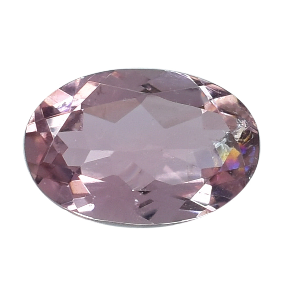 PINK TOURMALINE (VERY LITE)(HI) CUT OVAL 6.00X4.00 MM 0.44 Cts.