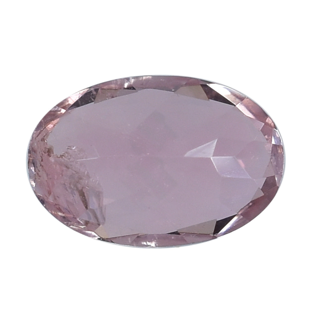 PINK TOURMALINE (VERY LITE)(HI) CUT OVAL 6.00X4.00 MM 0.44 Cts.