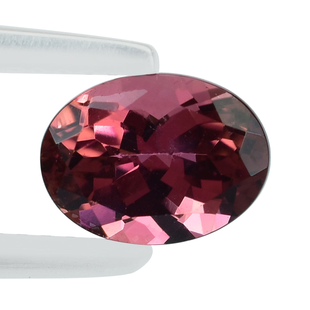 PINK TOURMALINE (OILISH MEDIUM)(HI) CUT OVAL 8.00X6.00 MM 1.28 Cts.