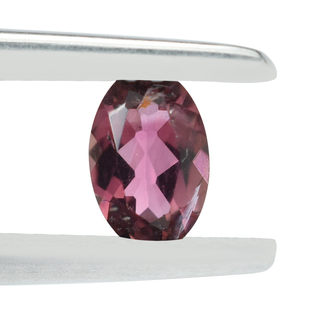 PINK TOURMALINE (SUPER)(HI) CUT OVAL 6.00X4.00 MM 0.41 Cts.