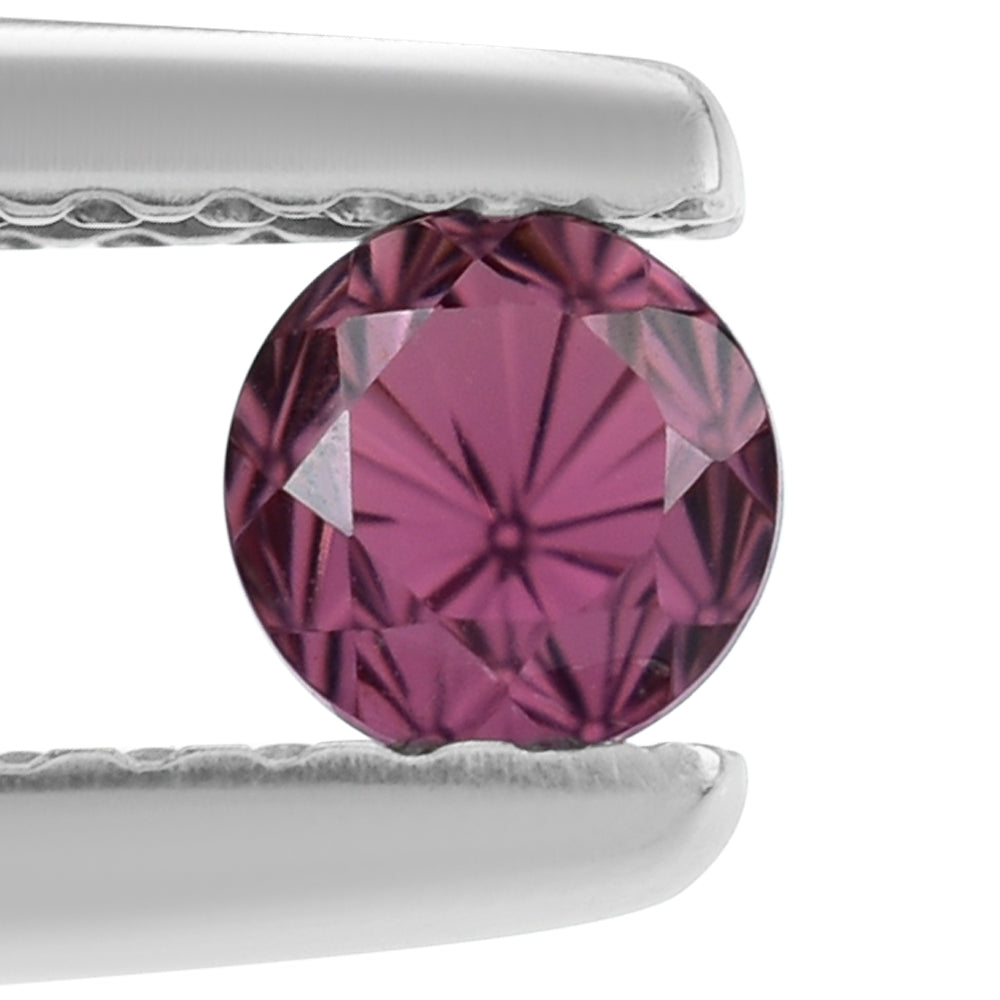 PINK TOURMALINE CUT ROUND 3.50MM  0.35 Cts.
