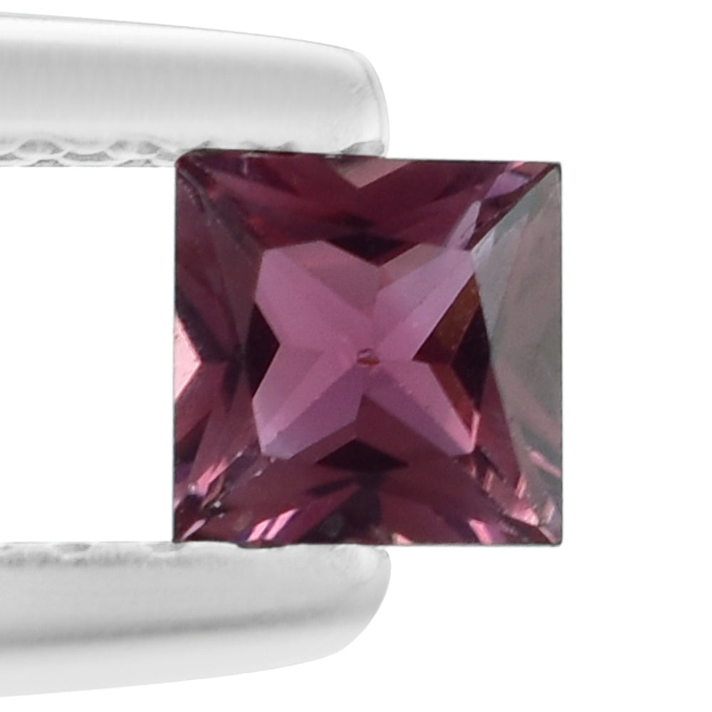 PINK TOURMALINE CUT SQUARE 3.50MM 0.24 Cts.