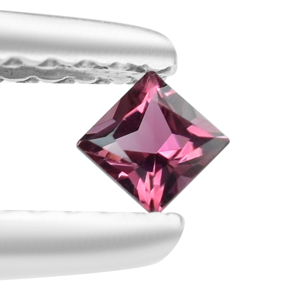 PINK TOURMALINE PRINCESS CUT SQUARE 2.50MM 0.09 Cts.