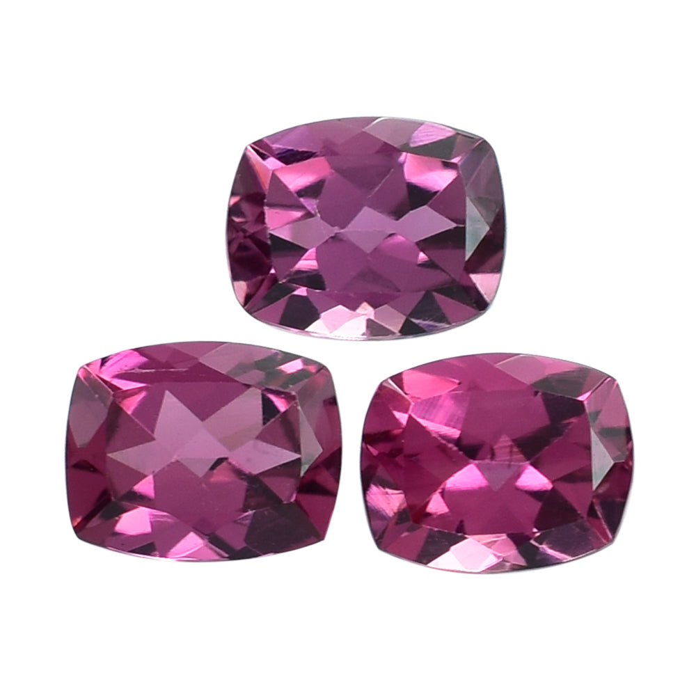 PINK TOURMALINE CUT CUSHION 5X4MM 0.36 Cts.