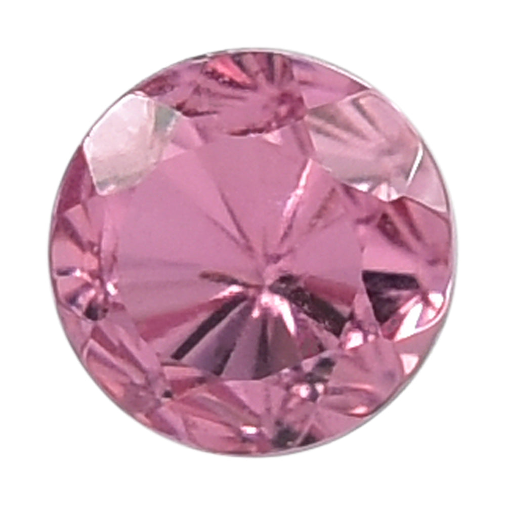 PINK TOURMALINE CUT ROUND 3.50MM  0.35 Cts.