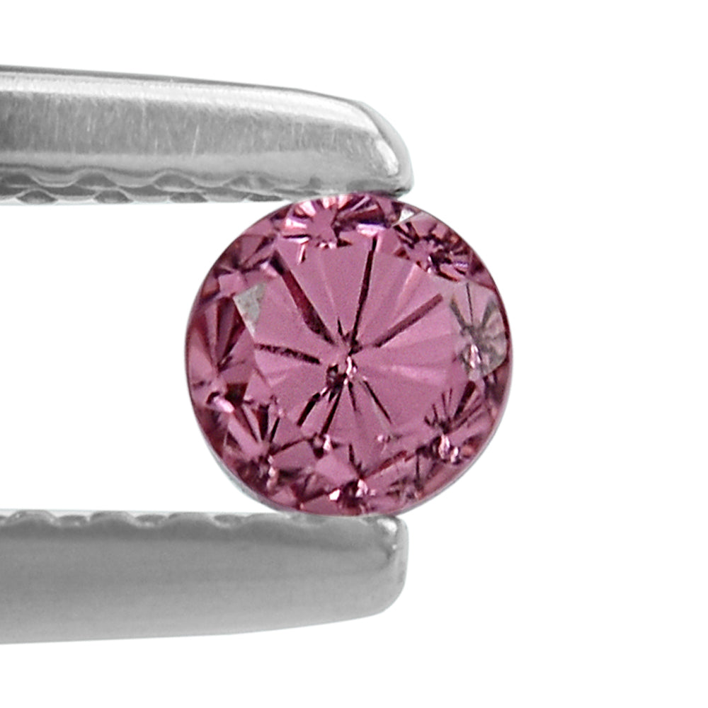 PINK TOURMALINE CUT ROUND 3.50MM  0.35 Cts.