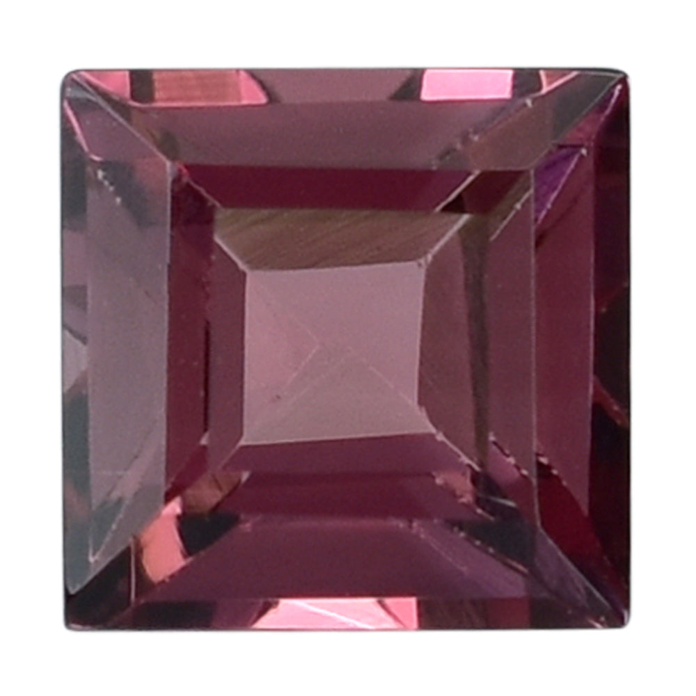 PINK TOURMALINE CUT SQUARE 4.50MM 0.58 Cts.