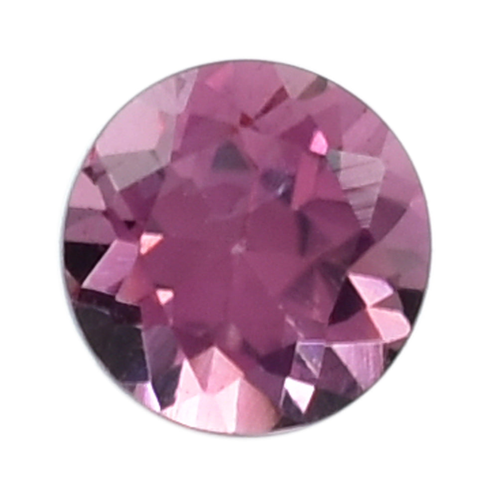 PINK TOURMALINE CUT ROUND 3.50MM 0.18 Cts.