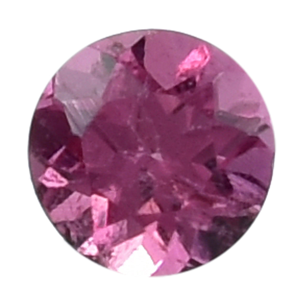 PINK TOURMALINE CUT ROUND 2.75MM 0.08 Cts.