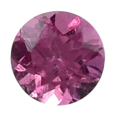 PINK TOURMALINE CUT ROUND 2.75MM 0.08 Cts.