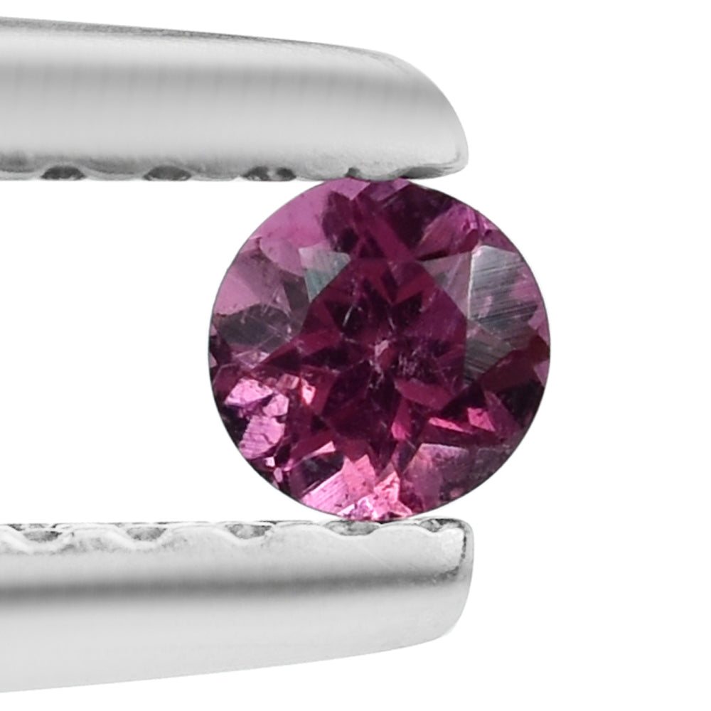 PINK TOURMALINE CUT ROUND 2.75MM 0.08 Cts.