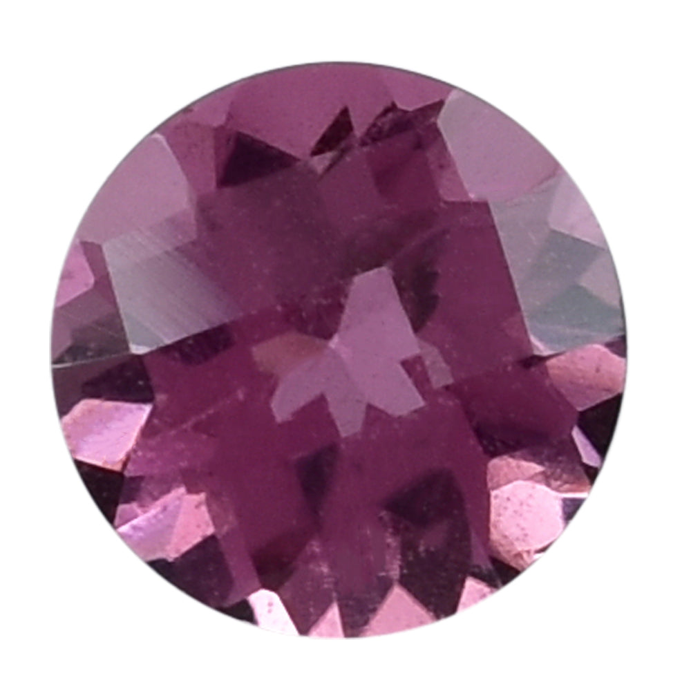 PINK TOURMALINE CHECKER CUT ROUND 4.25MM 0.30 Cts.