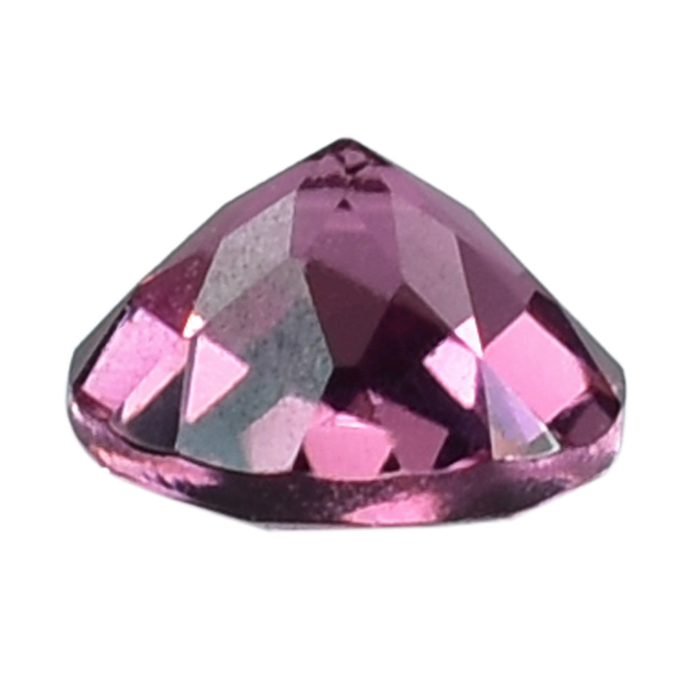PINK TOURMALINE CHECKER CUT ROUND 4.25MM 0.30 Cts.