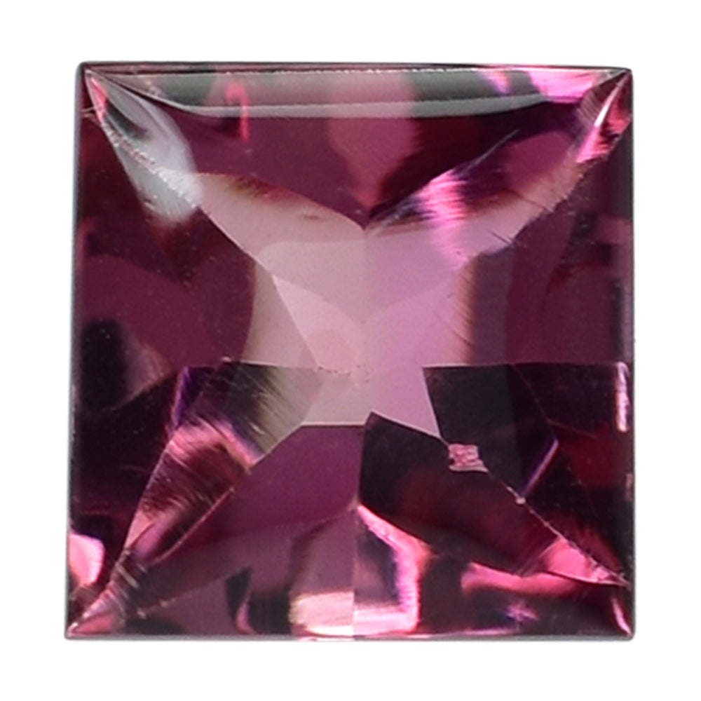 PINK TOURMALINE BUFFTOP SQUARE 6MM 1.07 Cts.