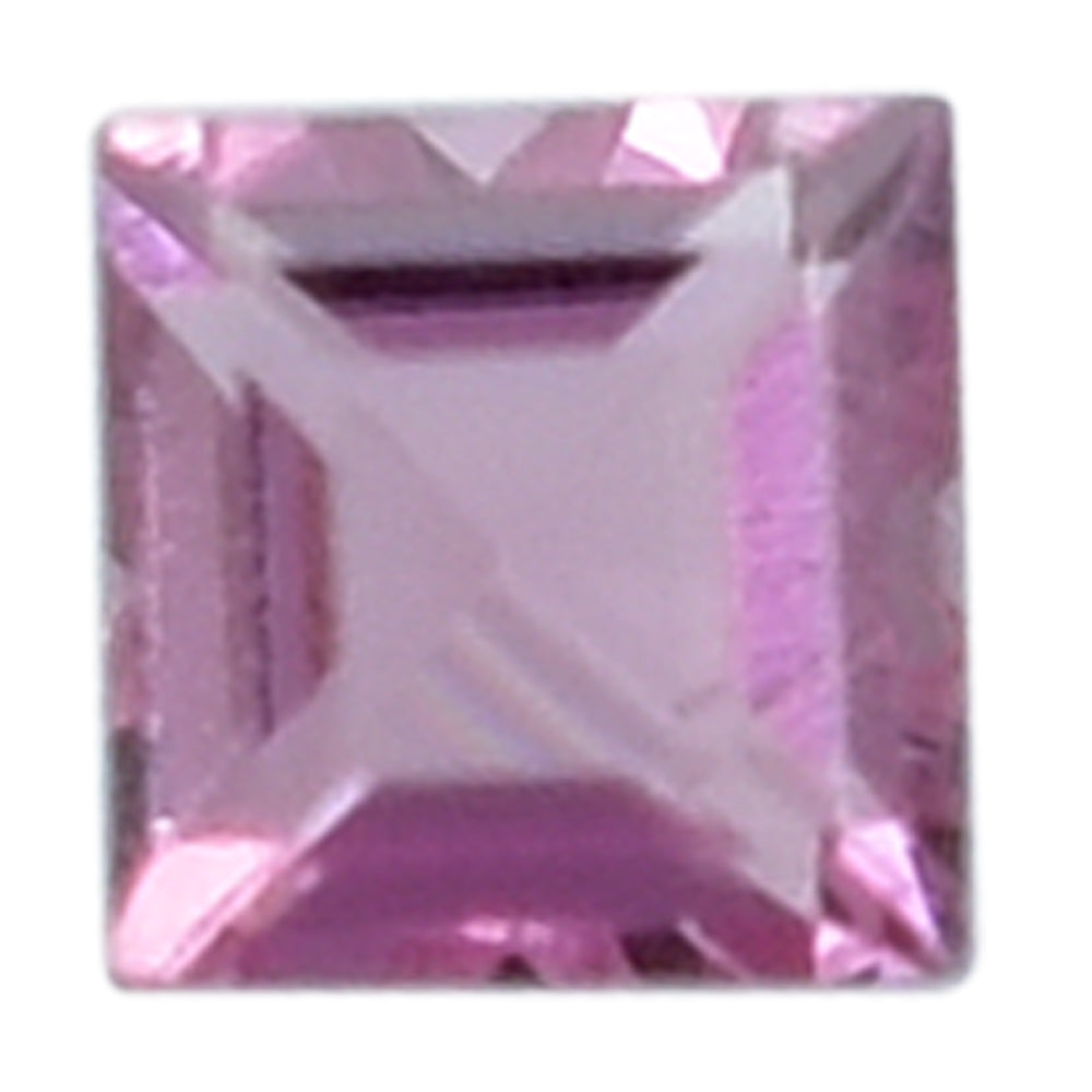 PINK TOURMALINE CUT SQUARE 1.50MM 0.02 Cts.