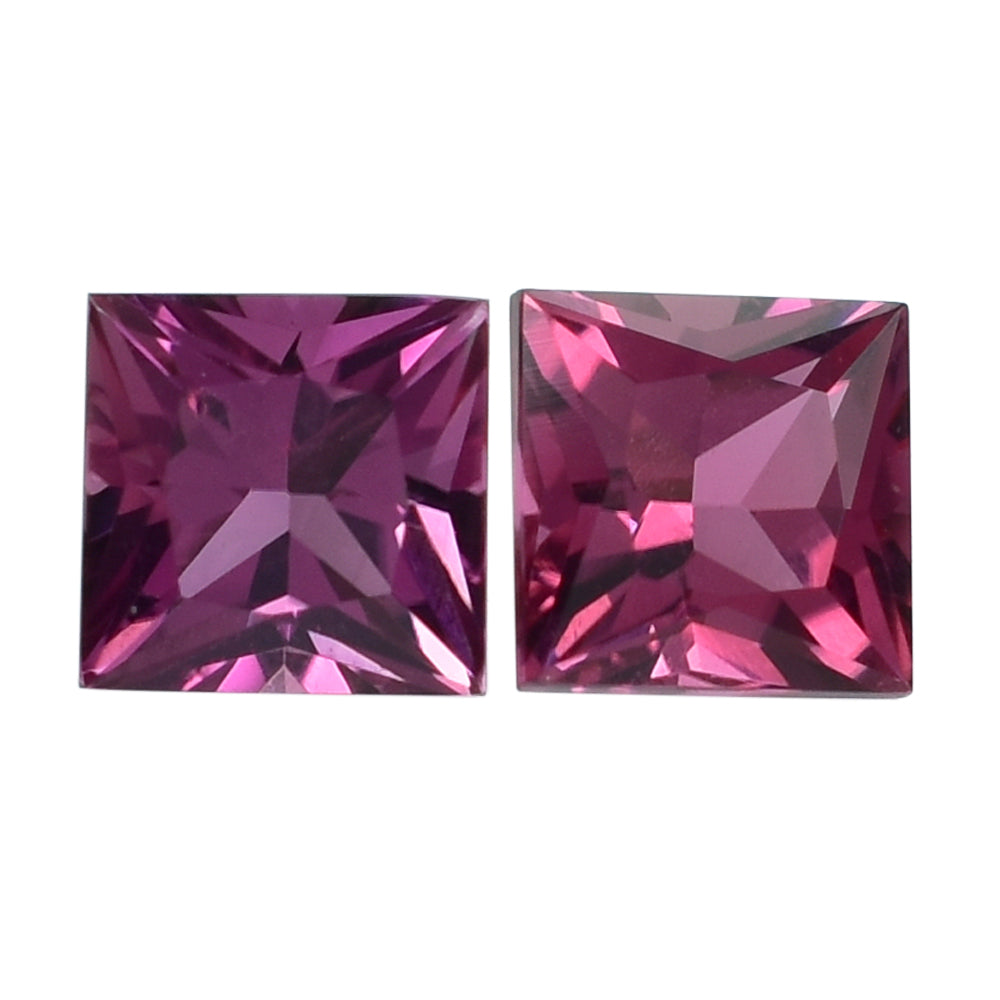 PINK TOURMALINE PRINCESS CUT SQUARE 4.50MM 0.59 Cts.