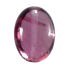 PINK TOURMALINE PLAIN TUMBLE (FULL DRILL) 7X5MM 1.16 Cts.