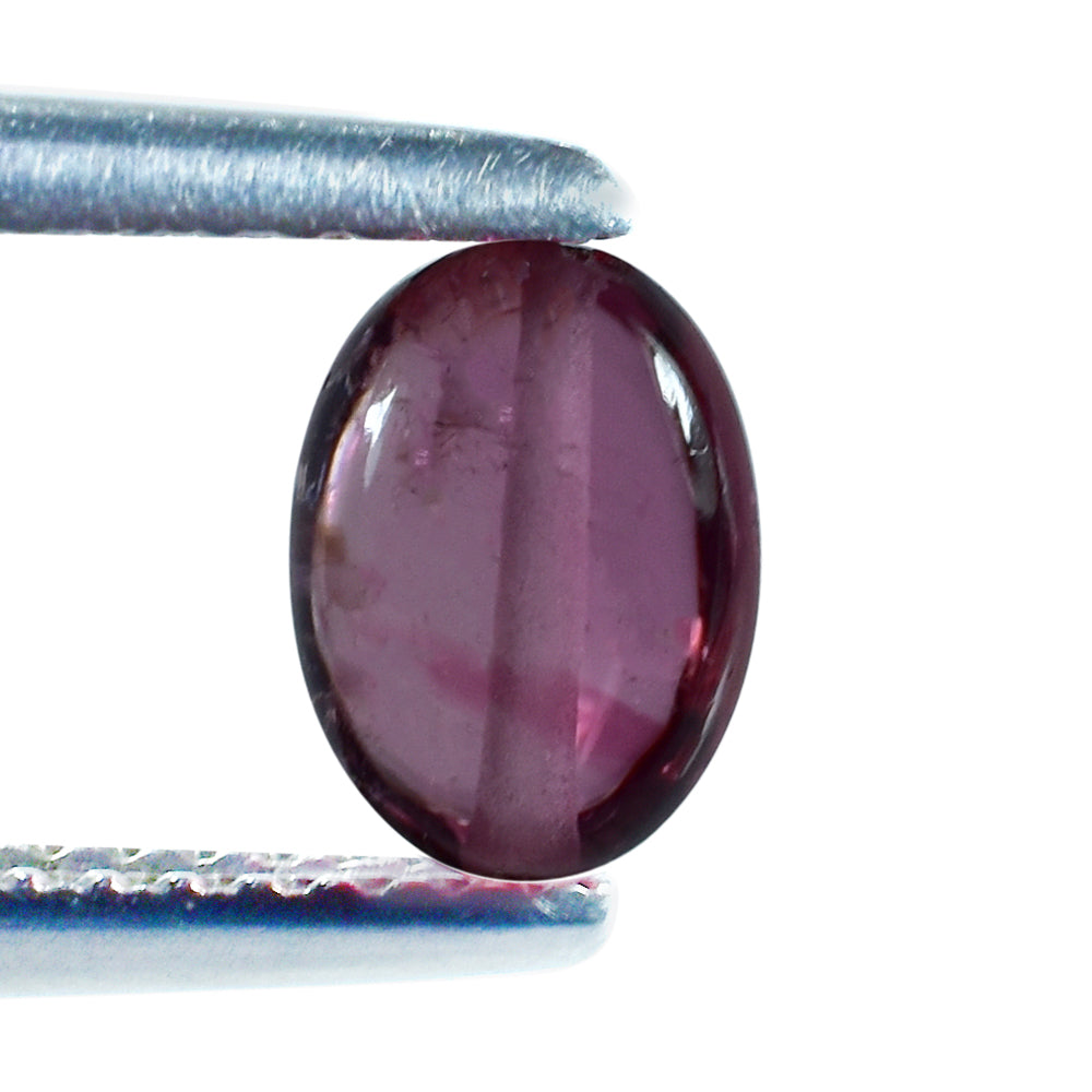PINK TOURMALINE PLAIN TUMBLE (FULL DRILL) 7X5MM 1.16 Cts.