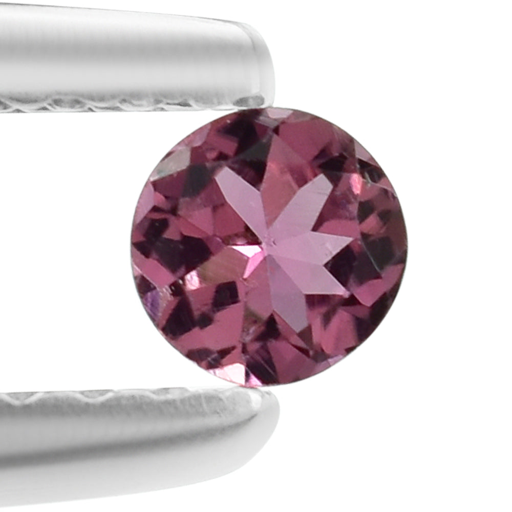 PINK TOURMALINE CUT ROUND 3MM 0.11 Cts.