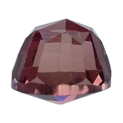 PINK TOURMALINE HIGH DOME ROSE CUT ROUND DIAMOND CUT BACK 4MM 0.26 Cts.