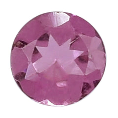 PINK TOURMALINE CUT ROUND 3MM 0.11 Cts.