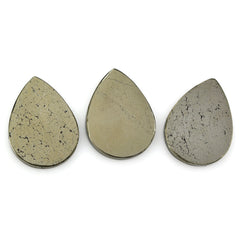 PYRITE PEAR PLATE 20X15MM 11.23 Cts.