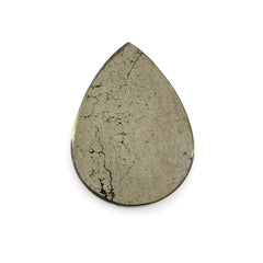 PYRITE PEAR PLATE 16X12MM 7.35 Cts.