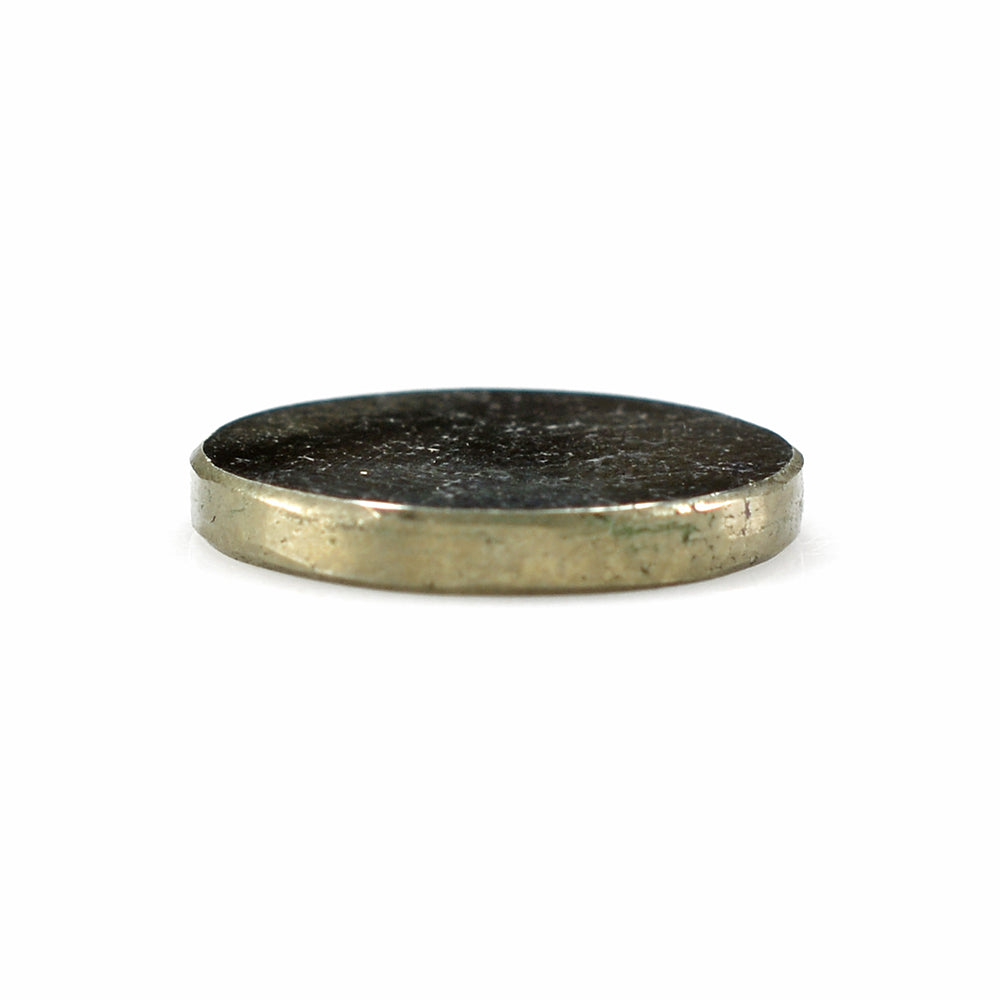 PYRITE ROUND PLATE 16MM 10.41 Cts.