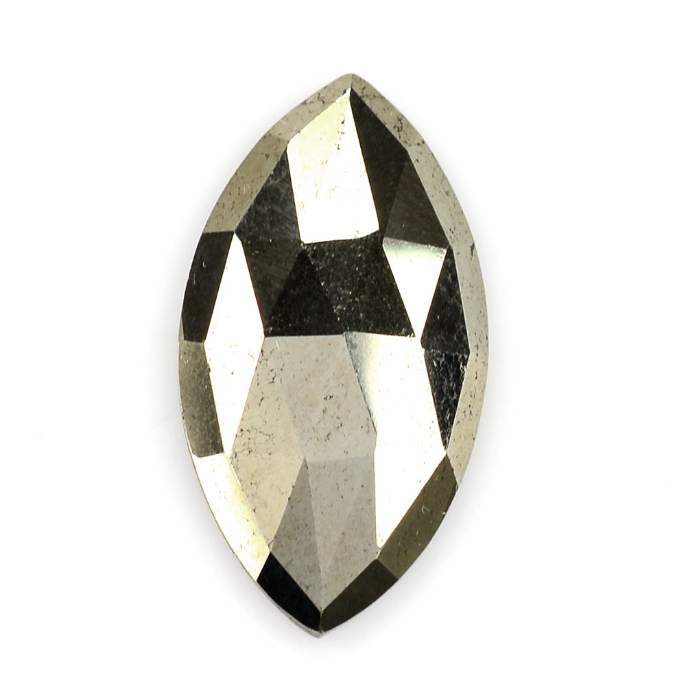 PYRITE ROSE CUT MARQUISE CAB 25X14MM 15.42 Cts.