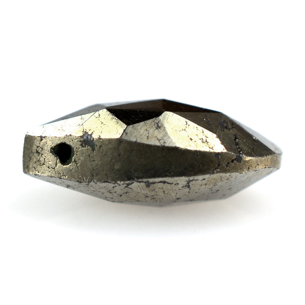 PYRITE ROSE CUT BRIOLETTE PEAR (FULL DRILL) 11X7.50MM 4.17 Cts.
