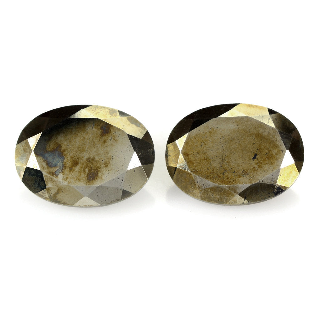 PYRITE CUT OVAL 16X12MM 13.77 Cts.