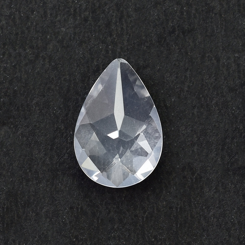 QUARTZ BLUE MOON CHECKER CUT (A/CLEAN) PEAR 12.00X8.00 MM 2.19 Cts.