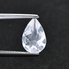 QUARTZ BLUE MOON CHECKER CUT (A/CLEAN) PEAR 12.00X8.00 MM 2.19 Cts.