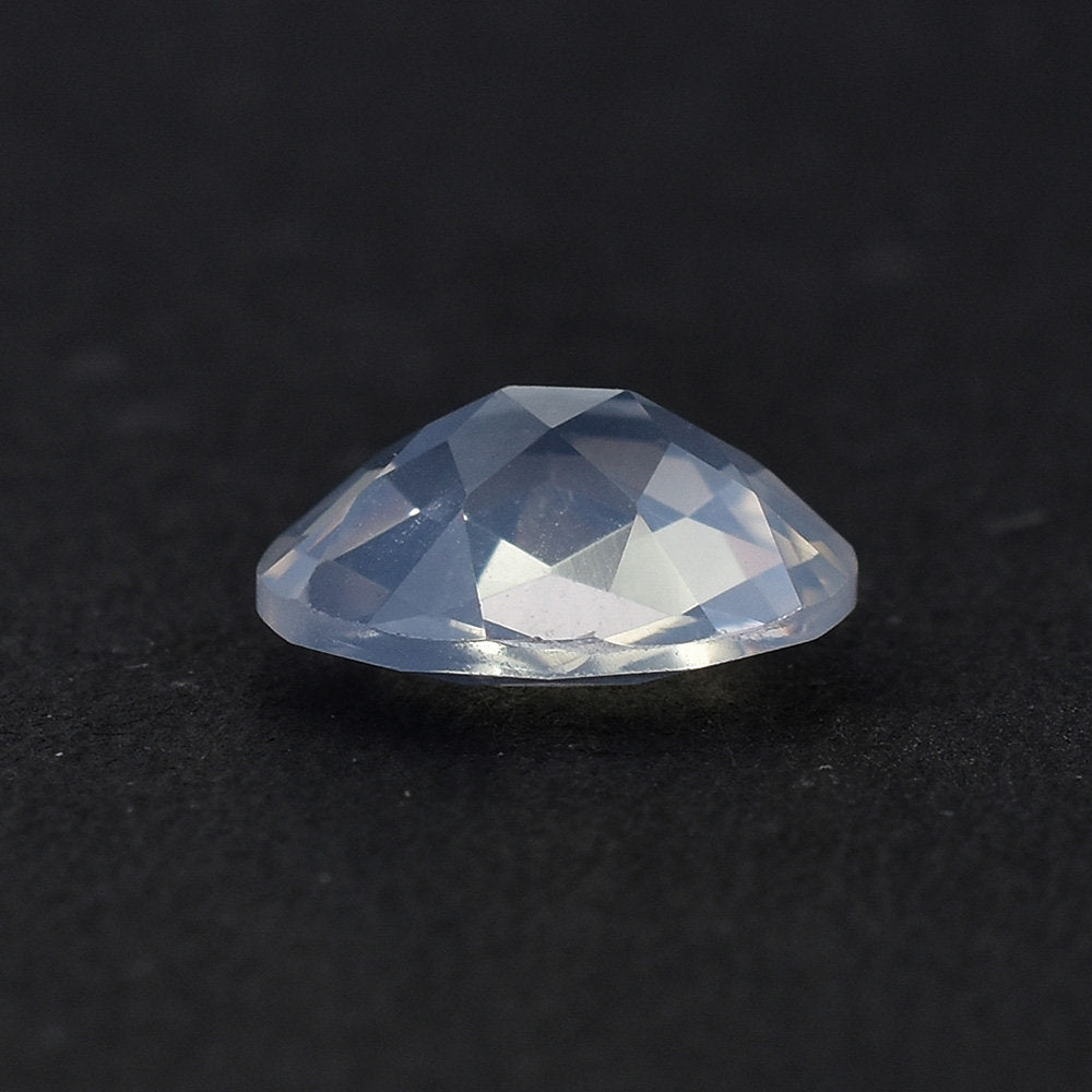 QUARTZ BLUE MOON CHECKER CUT (A/CLEAN) OVAL 12.00X10.00 MM 3.79 Cts.
