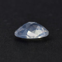 QUARTZ BLUE MOON CHECKER CUT (A/CLEAN) OVAL 12.00X10.00 MM 3.79 Cts.