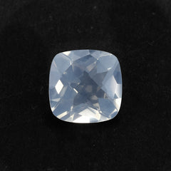 BLUE MOON QUARTZ CHECKER CUT CUSHION (A/CLEAN) 10.00X10.00 MM 3.93 Cts.