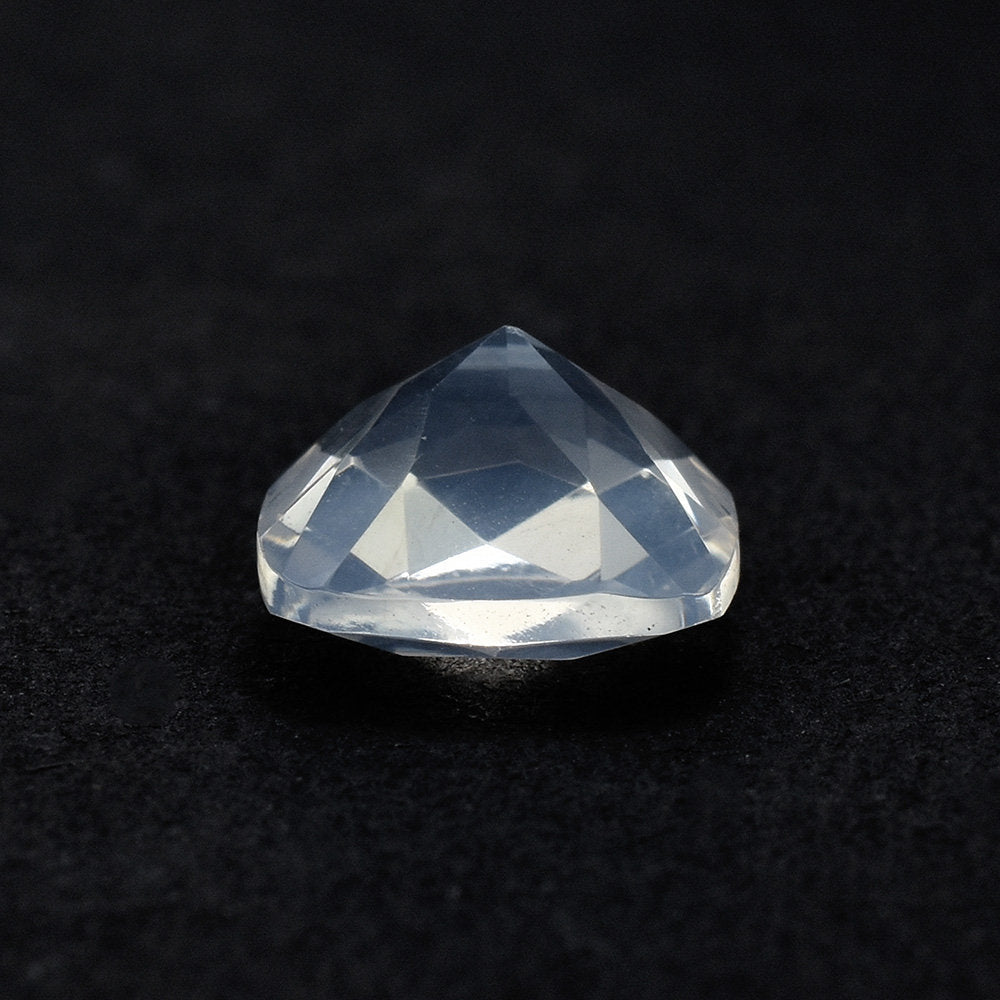 BLUE MOON QUARTZ CHECKER CUT CUSHION (A/CLEAN) 10.00X10.00 MM 3.93 Cts.