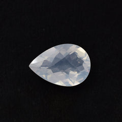 QUARTZ BLUE MOON CHECKER CUT (A/CLEAN) PEAR 13.00X9.00 MM 3.41 Cts.