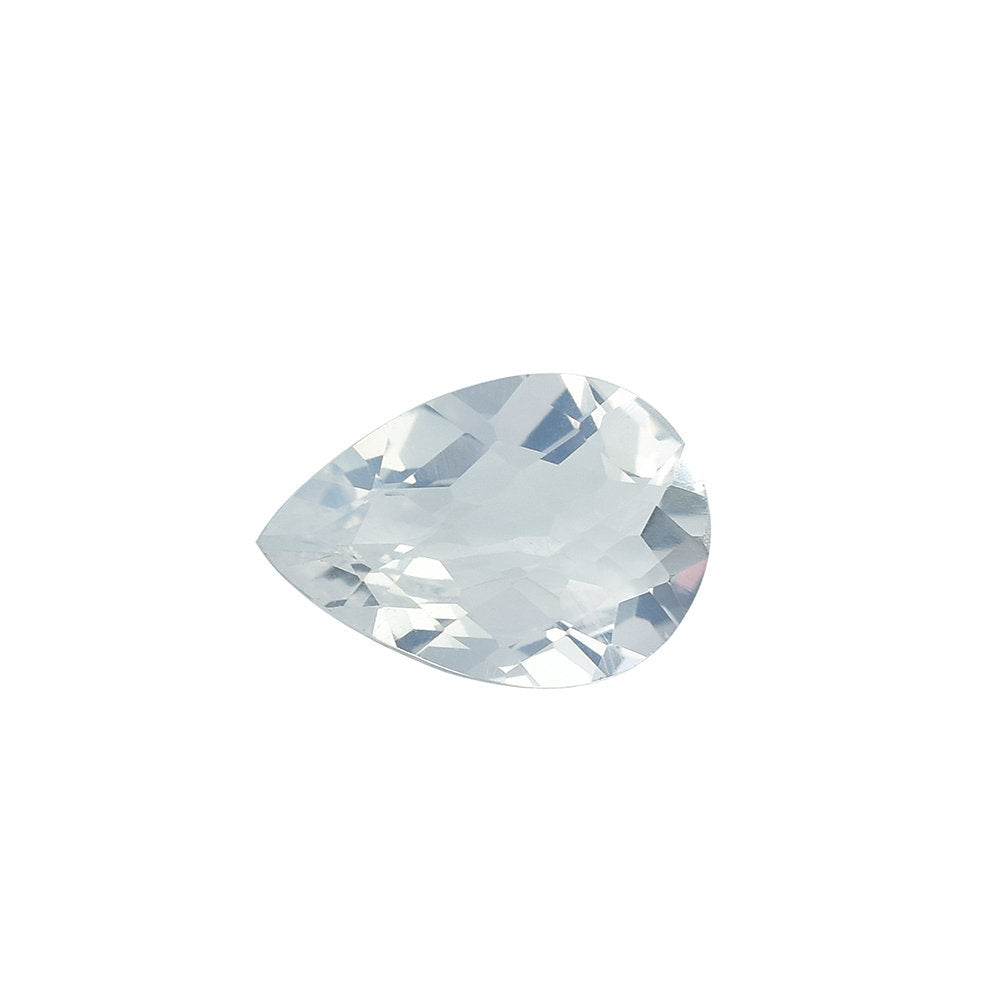 QUARTZ BLUE MOON CHECKER CUT (A/CLEAN) PEAR 13.00X9.00 MM 3.41 Cts.