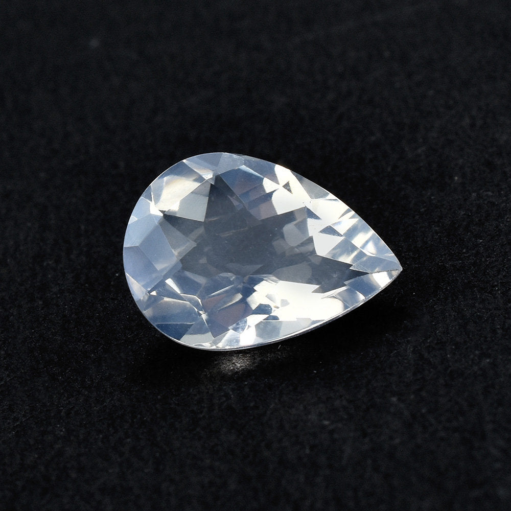 BLUE MOON QUARTZ CHECKER CUT PEAR (A/CLEAN) 14.00X10.00 MM 4.62 Cts.